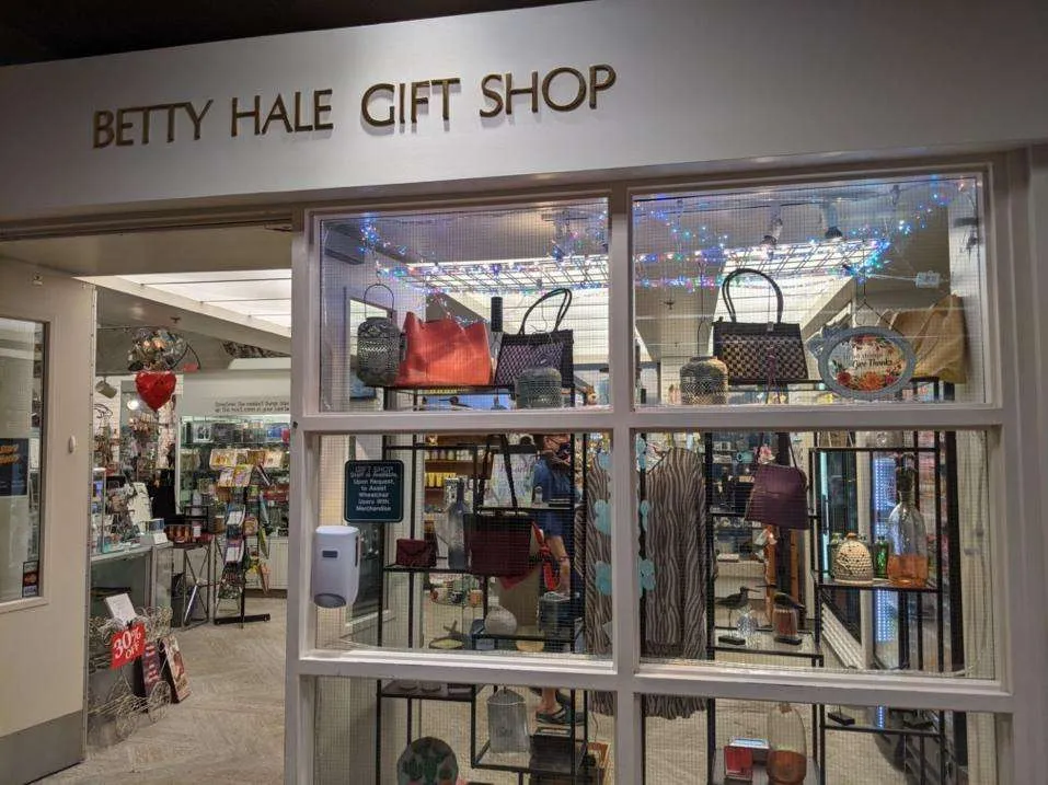 Betty Hale Gift Shop interior